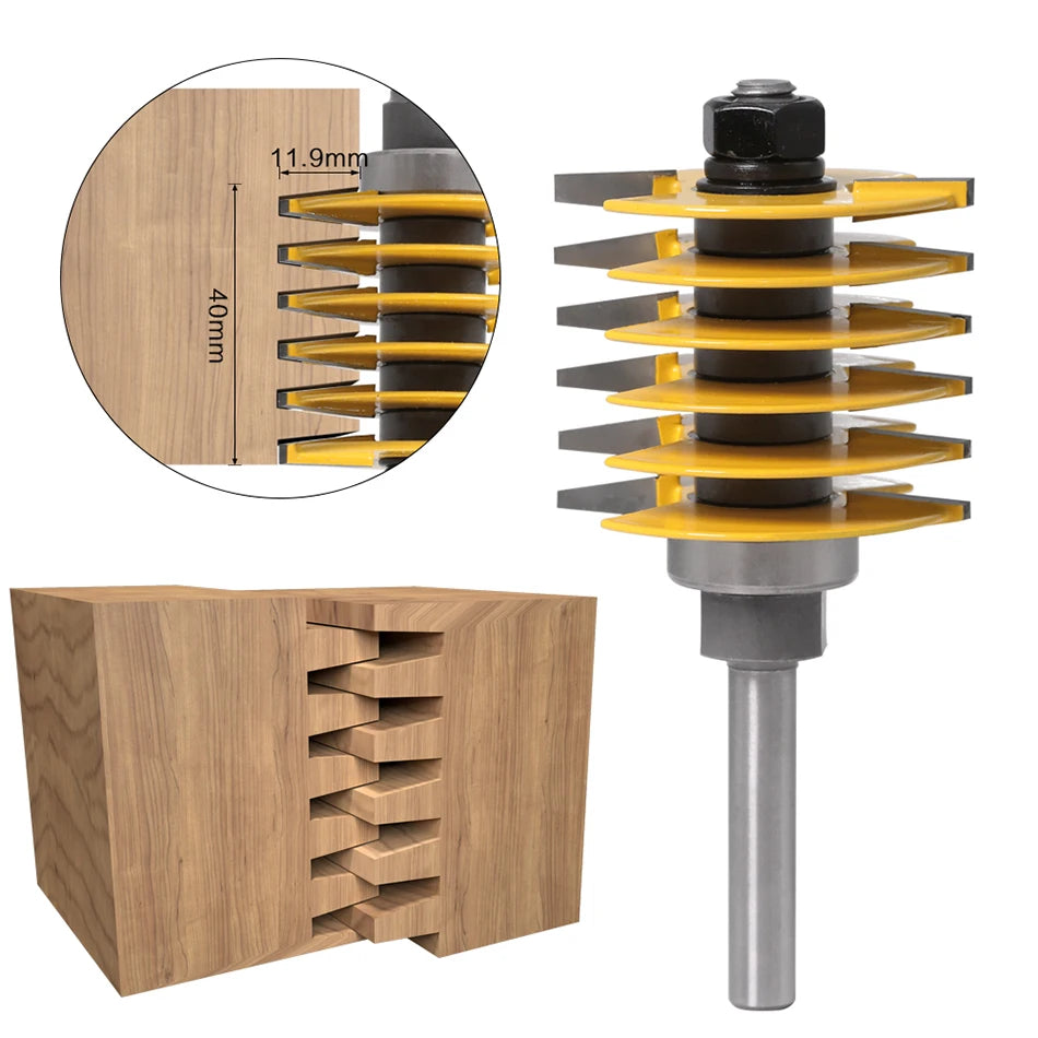 Fraise Finger Joint Réglable 8/12 mm