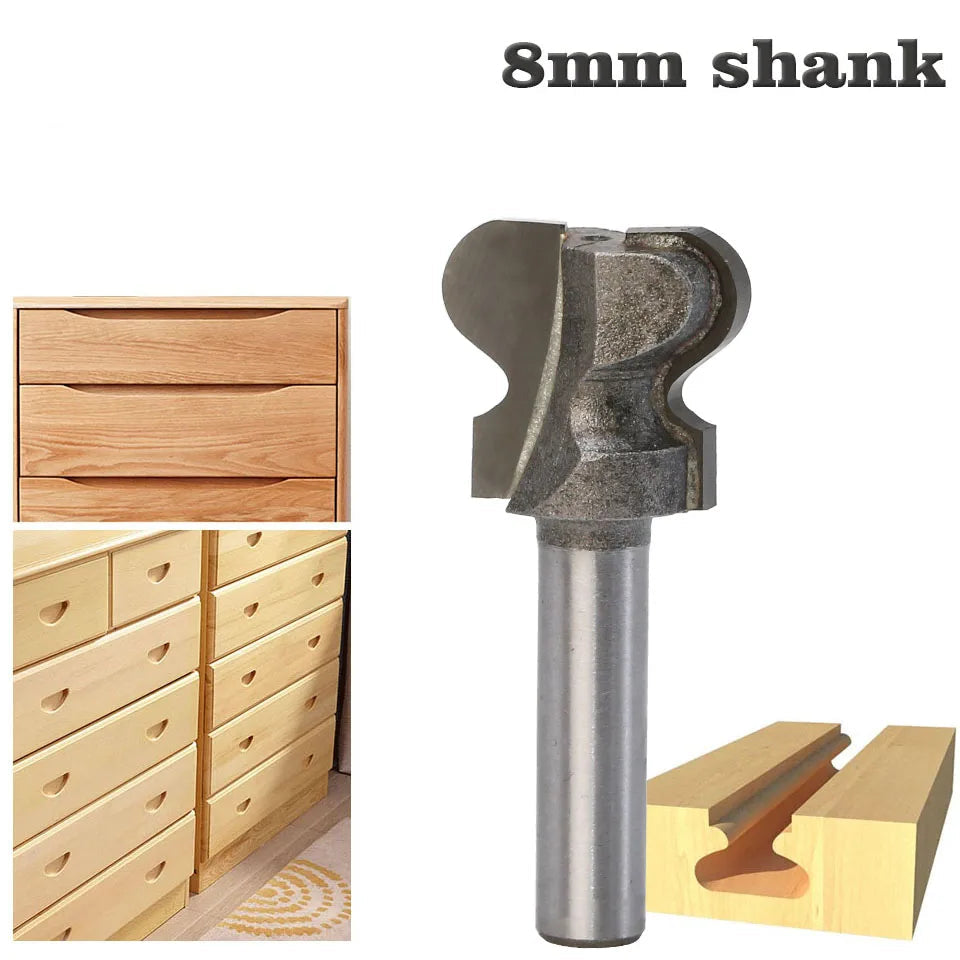 Fraise Lock Miter Double Doigt 8 mm