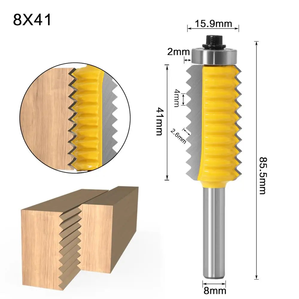 Fraise V-Joint & Tenon Bois 8 mm