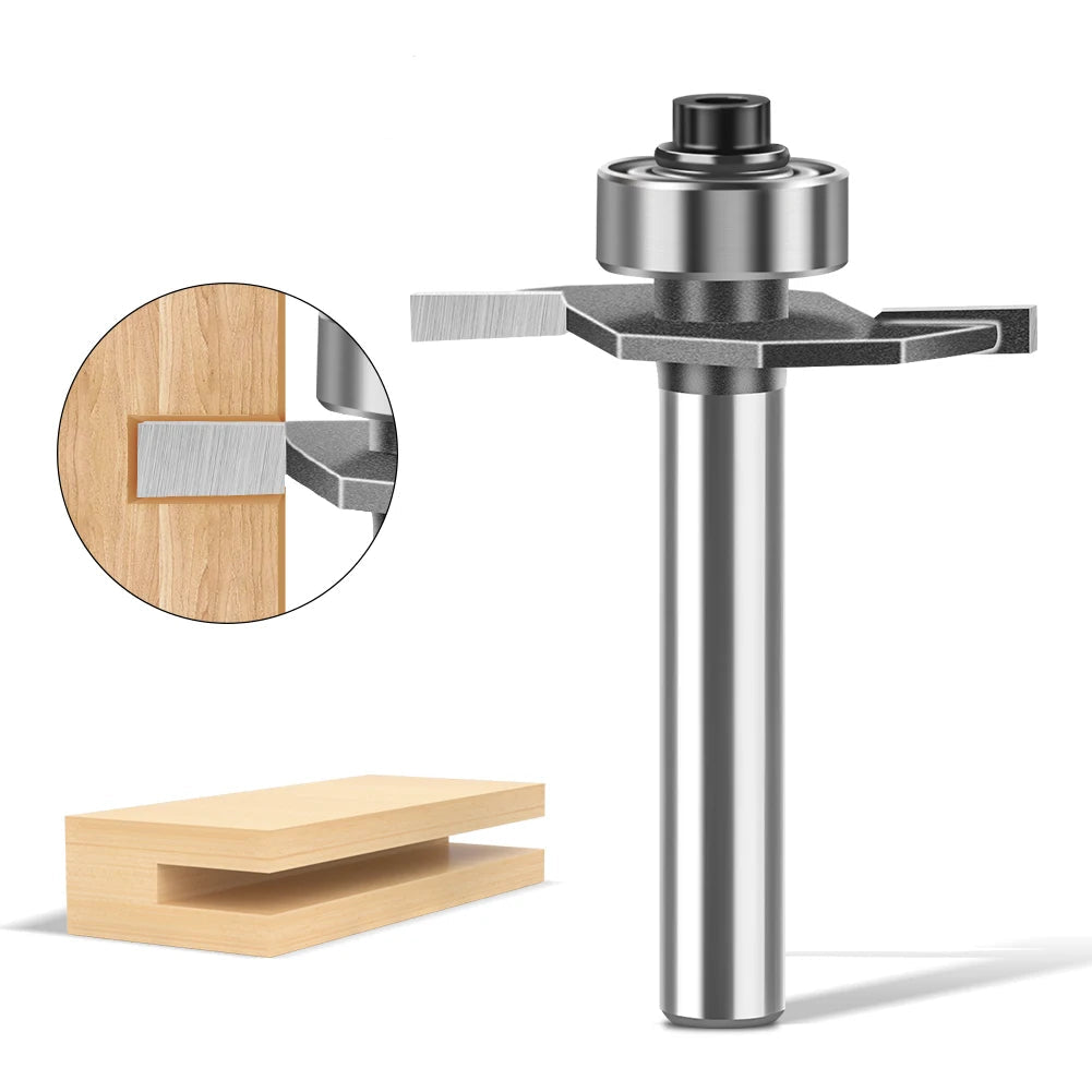 Fraise Rainure en T – Queue 6 mm / 12 mm