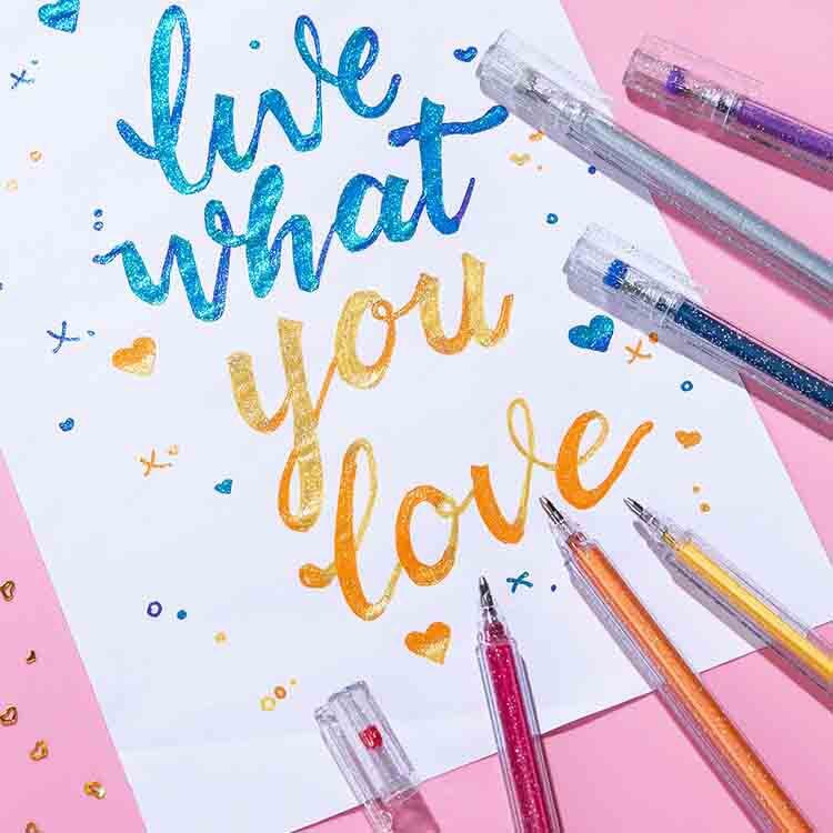Gel Pens Coloring Books