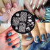 Nail Stamper + 10Pcs Nail Stencils