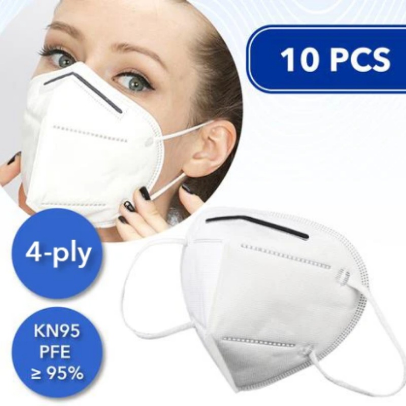 10 Pcs KN95 Face Masks