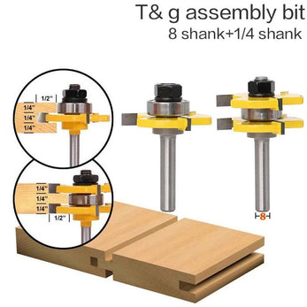 Tongue & Groove Router Bit