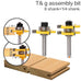 Tongue & Groove Router Bit