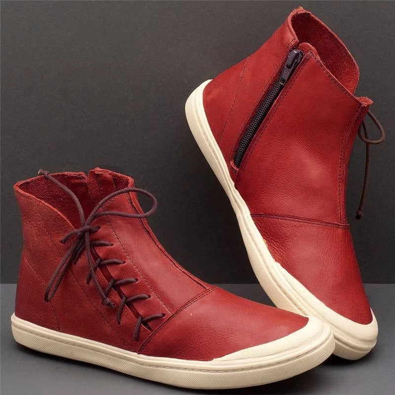 Women Boots Zip