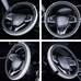 Crystal steering wheels cover