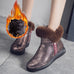 Women Fur Boots Glitters