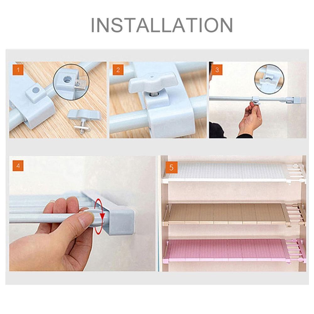 Adjustable Closet Organizer