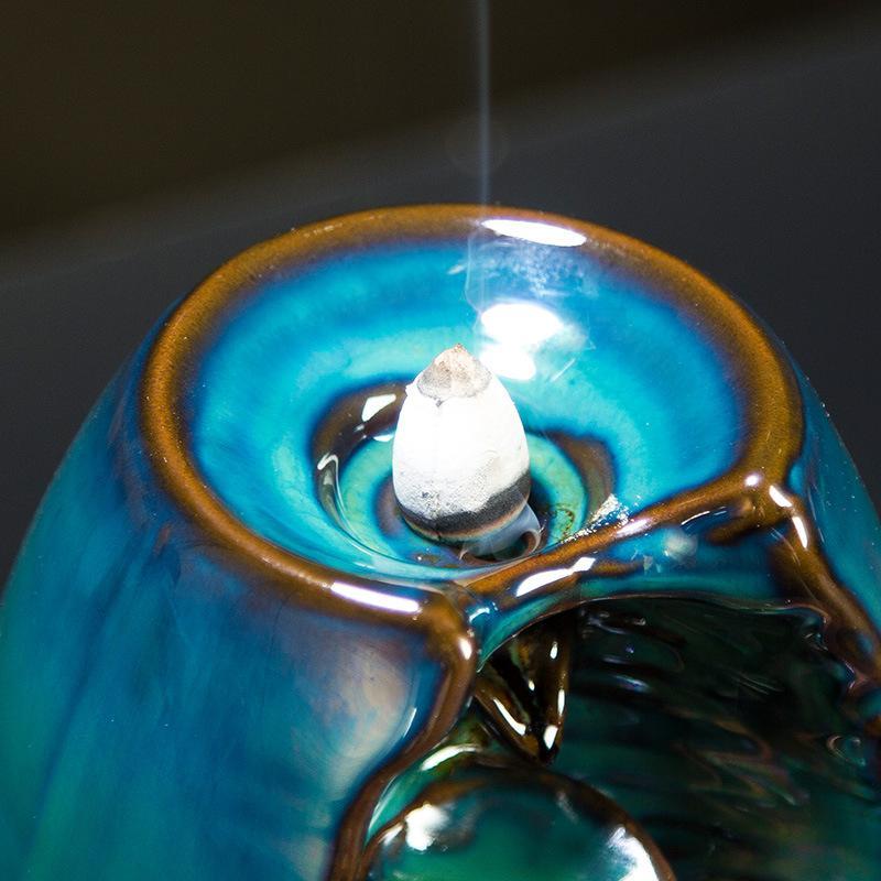 Waterfall Backflow Incense Burner