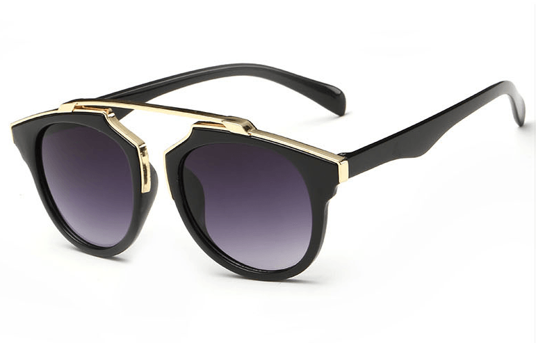 Lunettes de soleil rondes Vintage