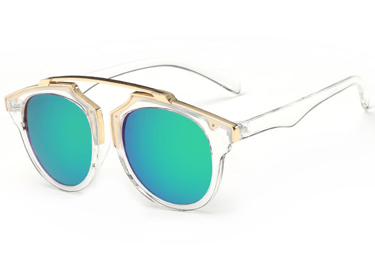 Lunettes de soleil rondes Vintage