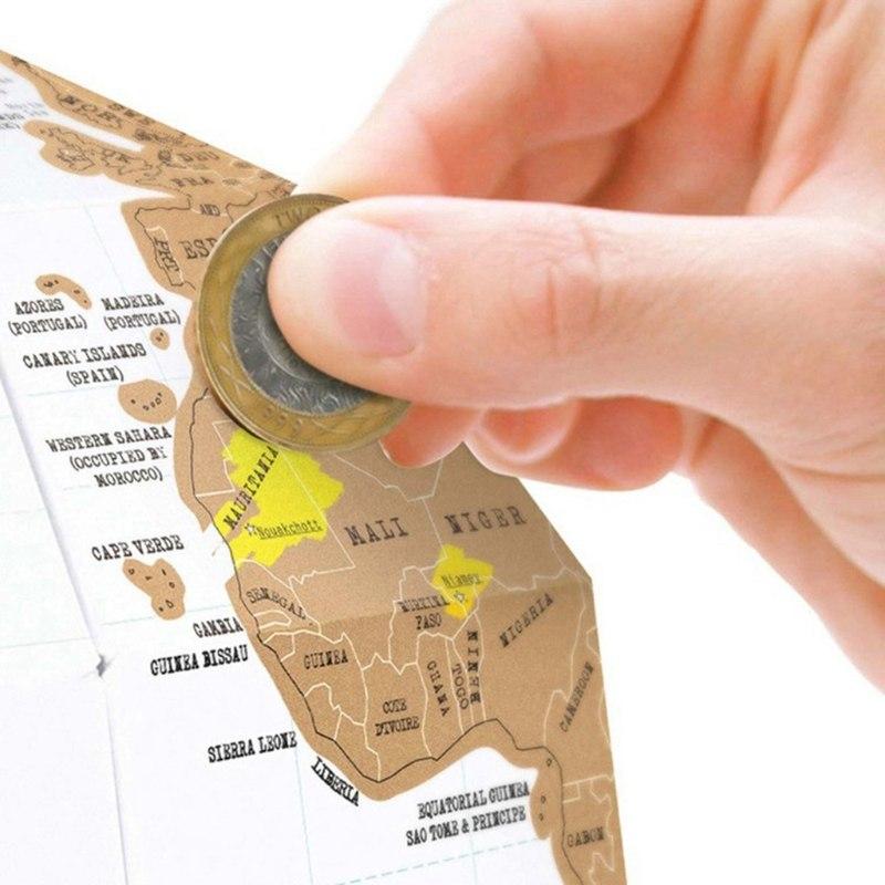 3D Scratch Globe