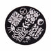 Nail Stamper + 10Pcs Nail Stencils