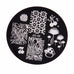 Nail Stamper + 10Pcs Nail Stencils