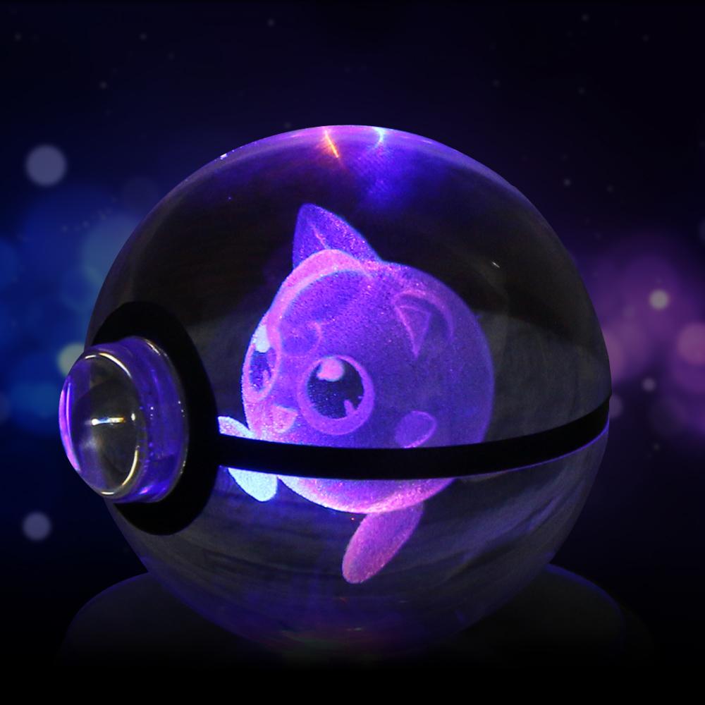 Pokéball Cristal 3D LED