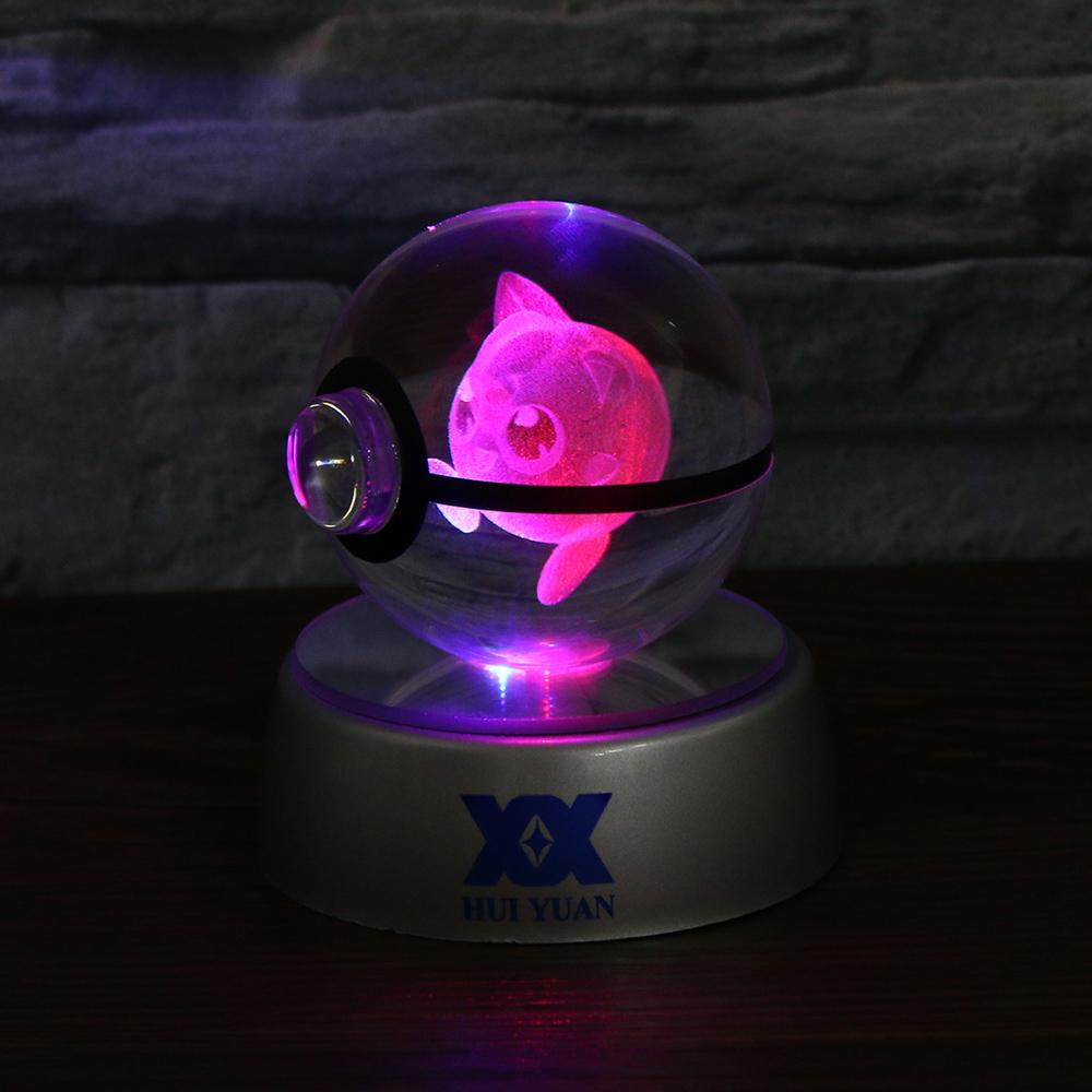 Pokéball Cristal 3D LED