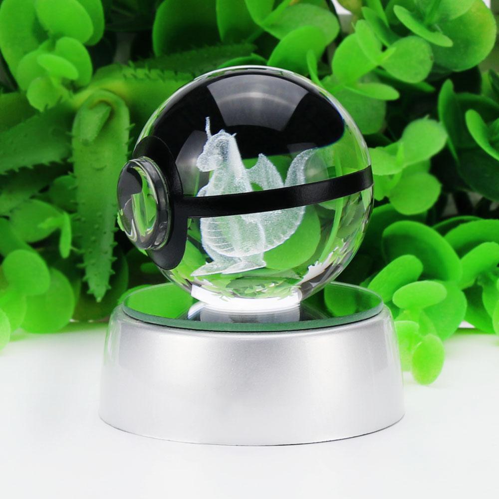 Pokéball Cristal 3D LED