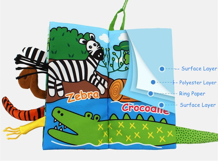 Animals Tails Cloth Book
