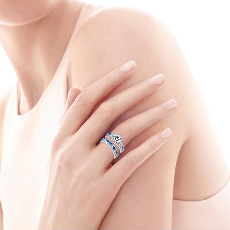 Elite Blue Victoria Bague