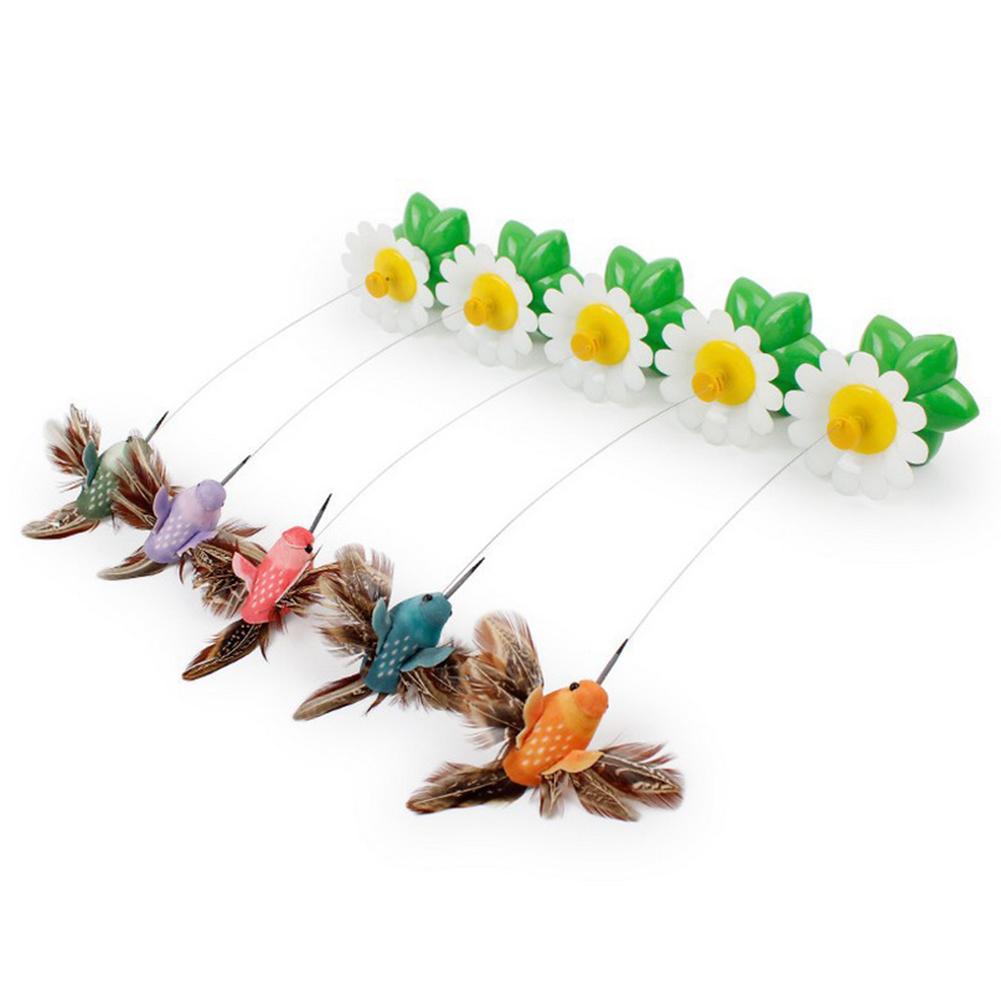 Interactive bird toy for cats