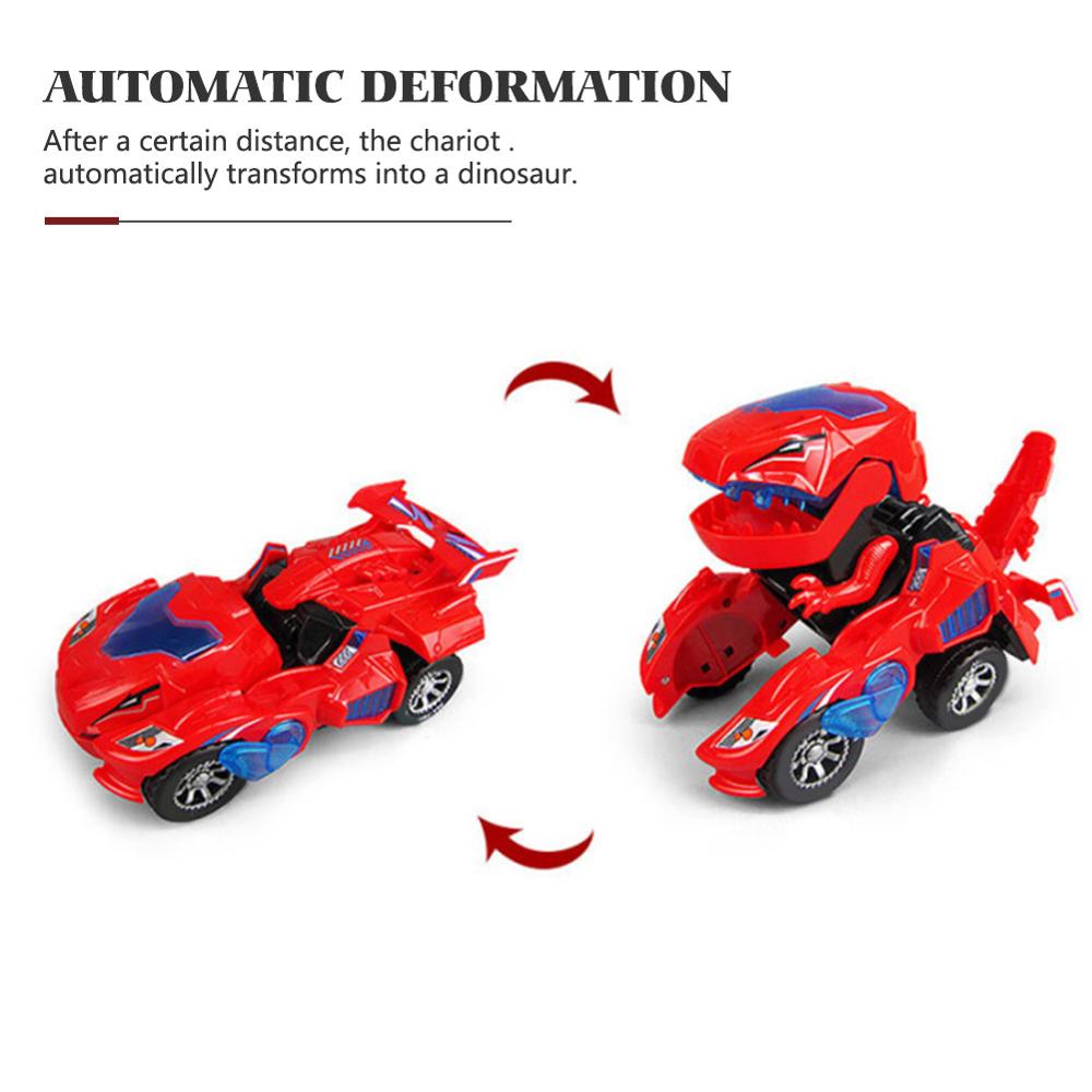 Transforming Dinosaur LED car