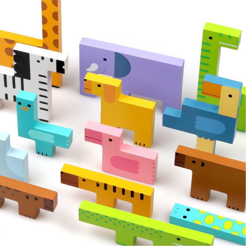 Animal Tetris Puzzle