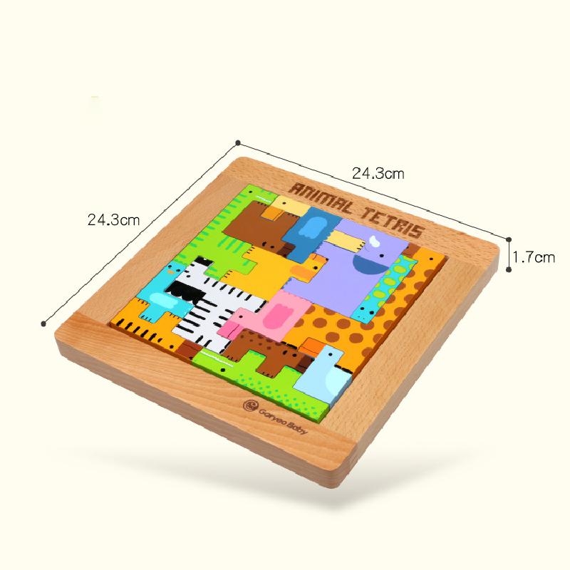 Animal Tetris Puzzle