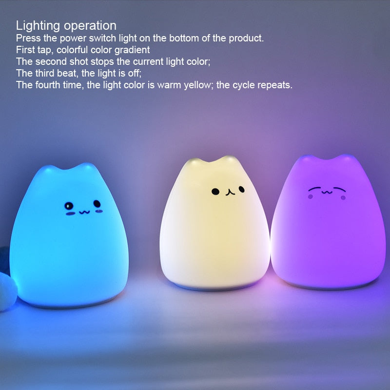 Cute Cat Lamp