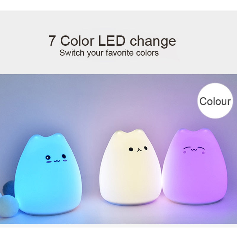 Cute Cat Lamp