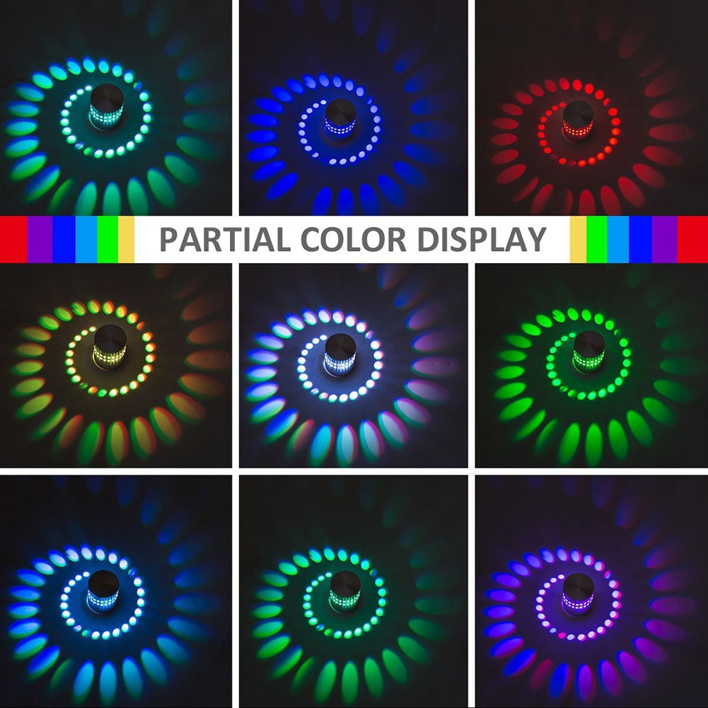 Spiral Light Lamp