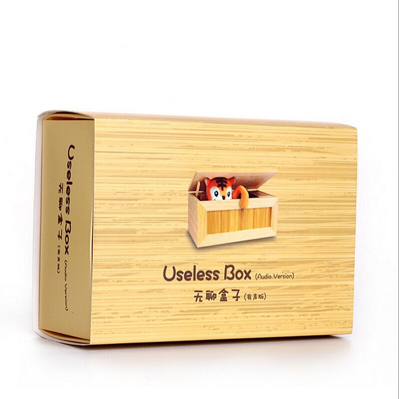 "Don't touch!" Useless Wooden Box