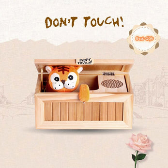 "Don't touch!" Useless Wooden Box