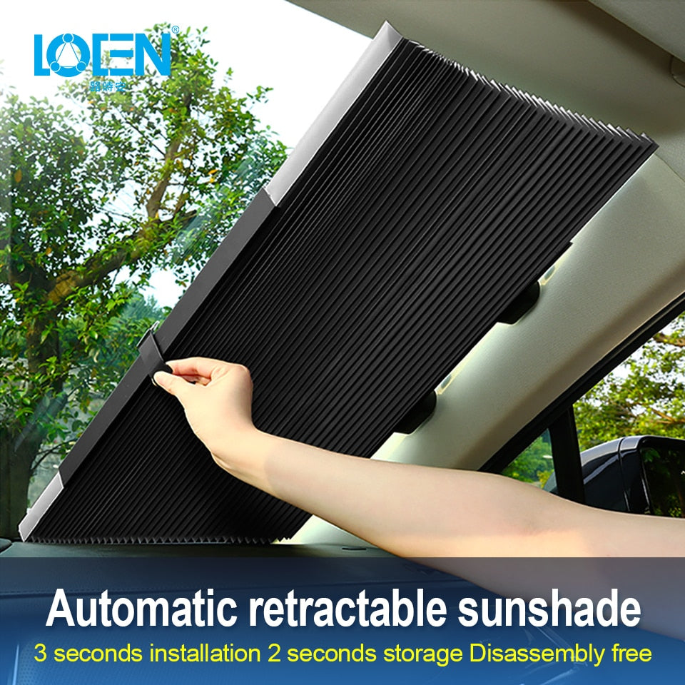 Car Retractable Curtain