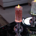 Colour Changing LED Water Candle With Glitter