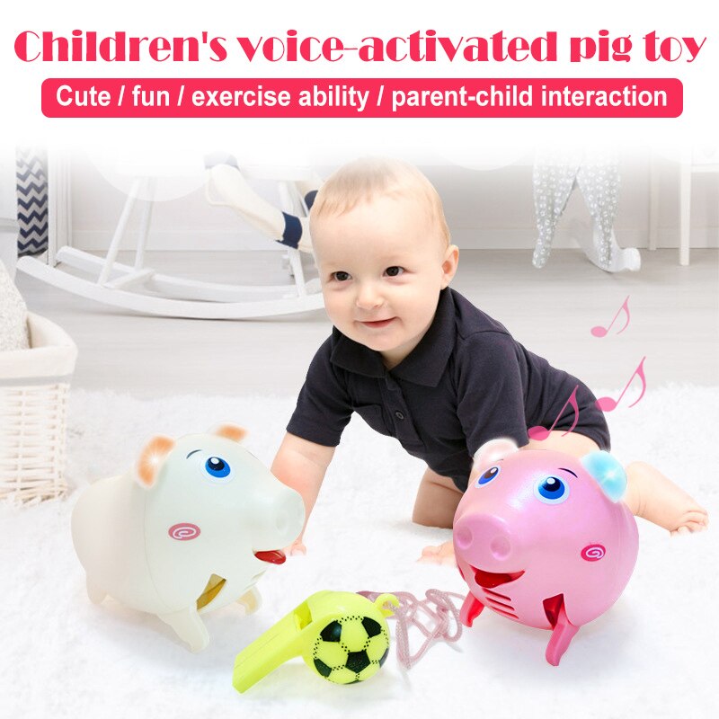 Whistle-Activated Piglet