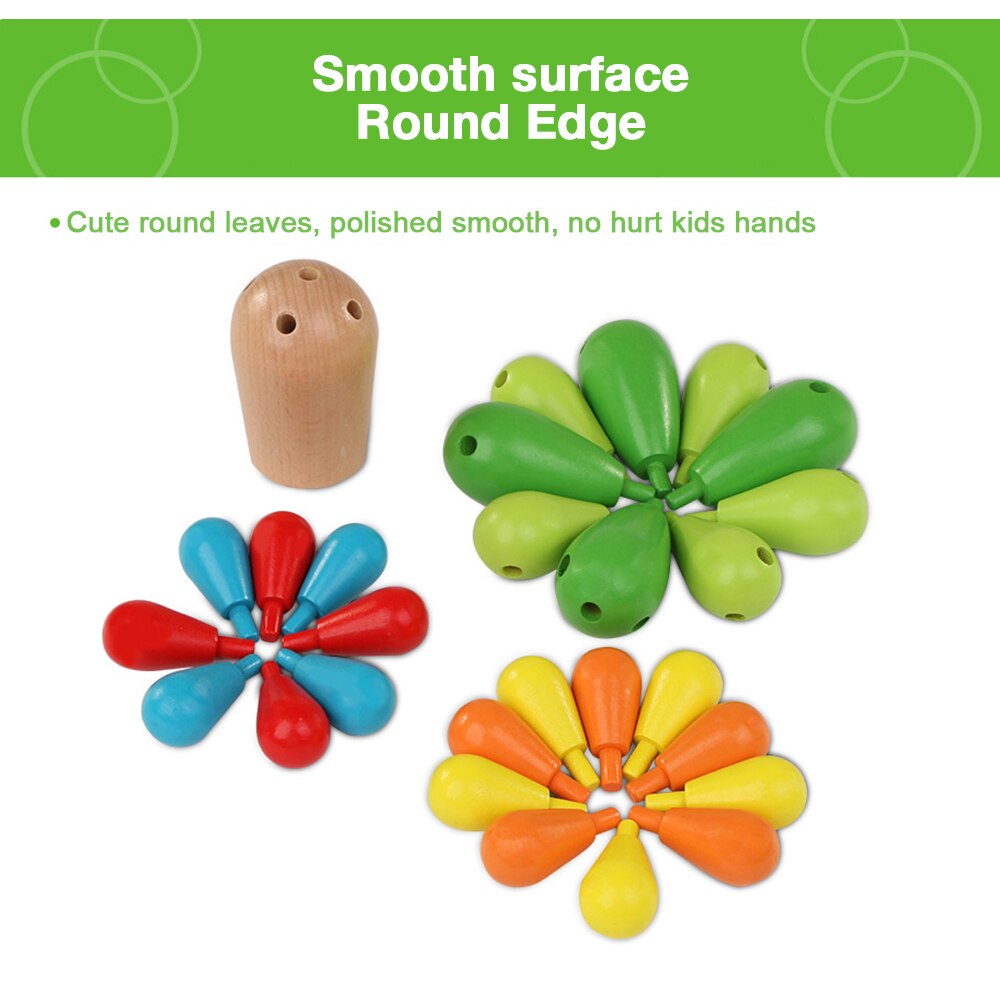 Wooden_Cactus Building Toy