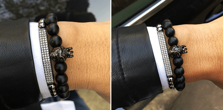 Bracelet White Zircon