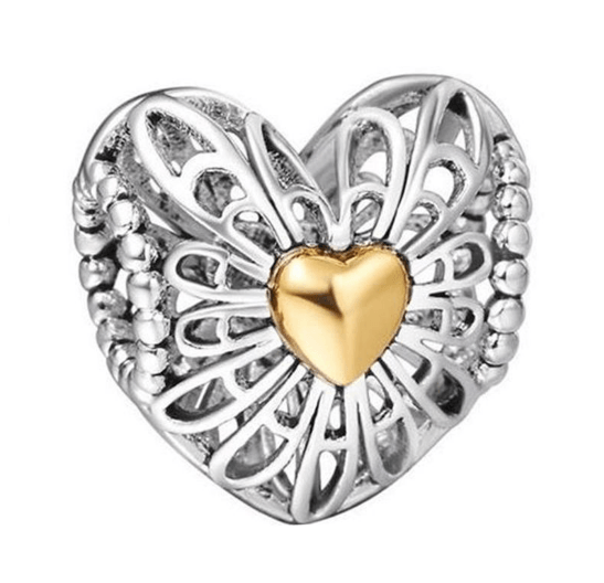 Gold Heart Charm