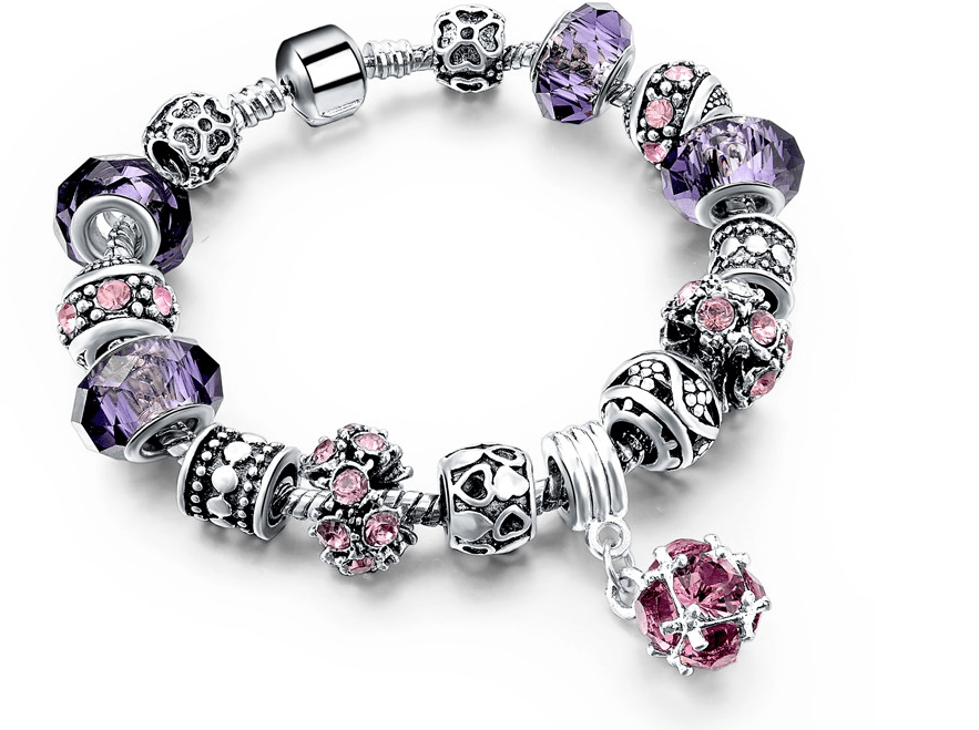 Bracelet Crystal Charms