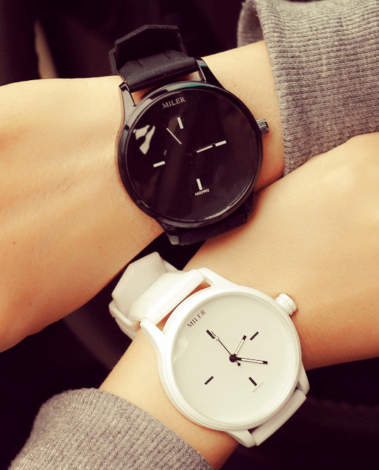 Montre Black & White
