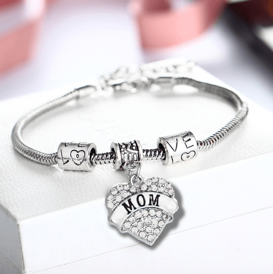 Love Mom Bracelet