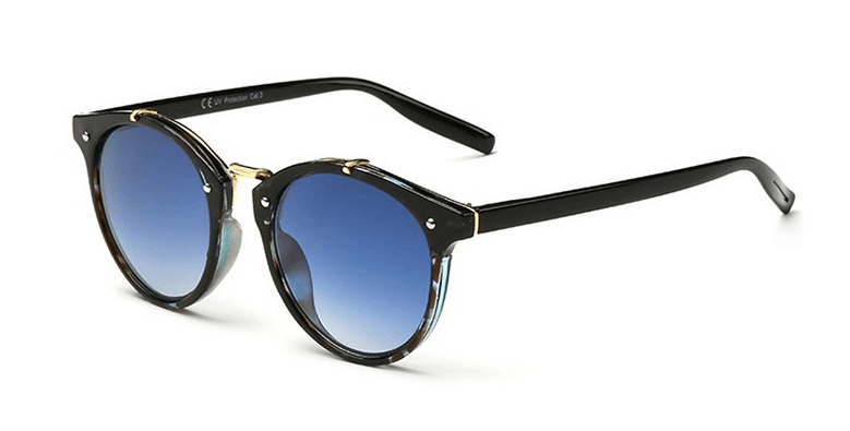 lunettes de soleil  Ronde Retro