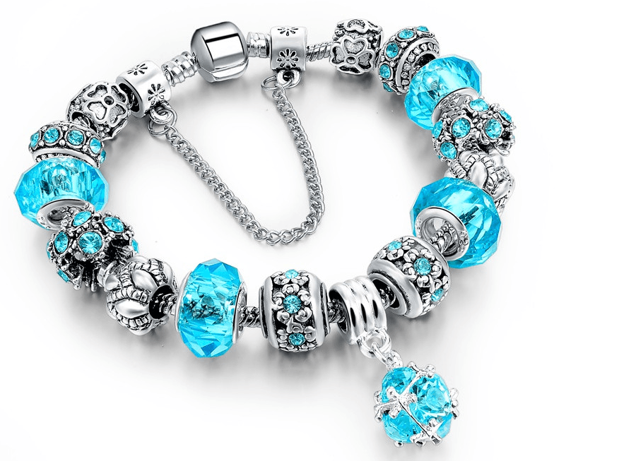 Bracelet Crystal Charms