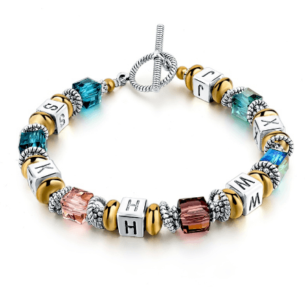 Bracelet Charms Crystal Murano