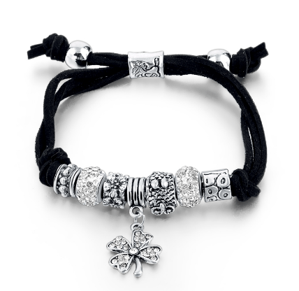 Bracelet Charms Trèfle