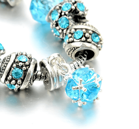Bracelet Crystal Charms