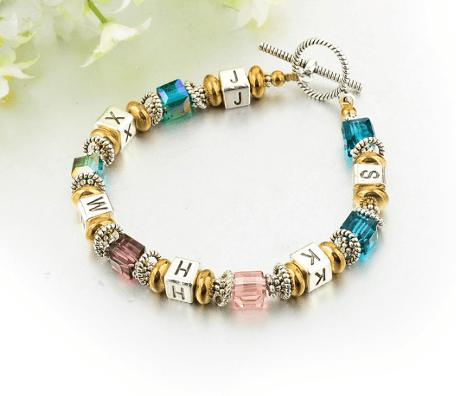 Bracelet Charms Crystal Murano