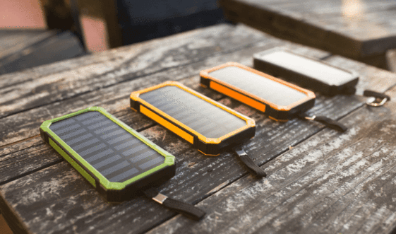 Solar Power Banks Smartphone