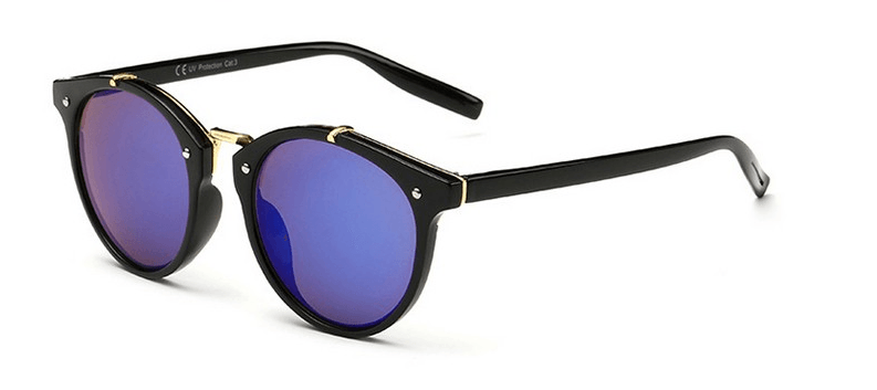 lunettes de soleil  Ronde Retro
